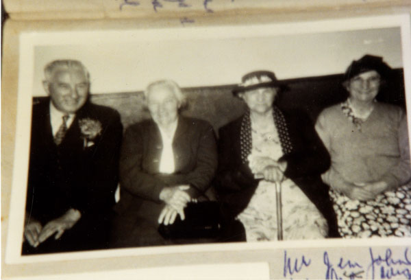 Copy of a photograph taken at Llangwm Festival 1954 Pembrokeshire